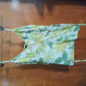 Rue21 size small summer top green and yellow